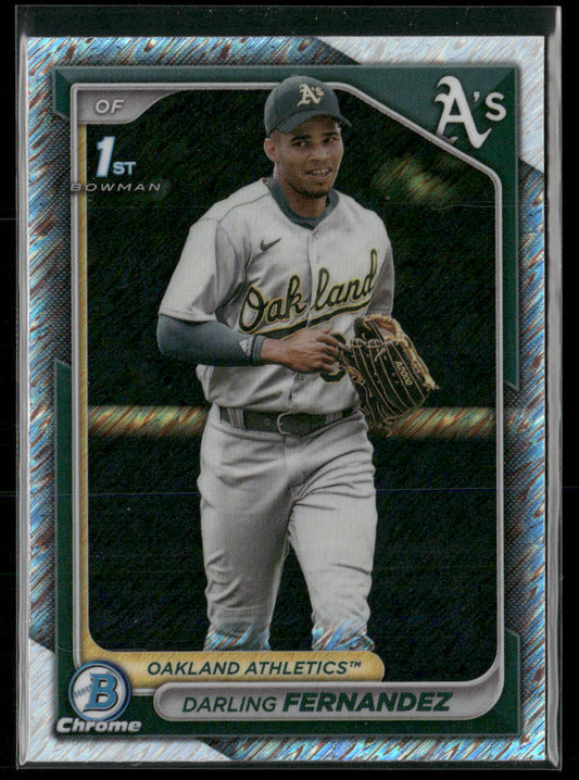 Darling Fernandez 2024 Bowman Chrome Prospects Shimmer Refractors #BCP-184