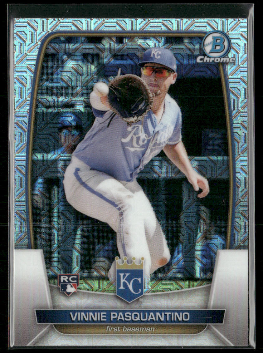 Vinnie Pasquantino 2023 Bowman Mojo Refractors #37 RC Kansas City Royals