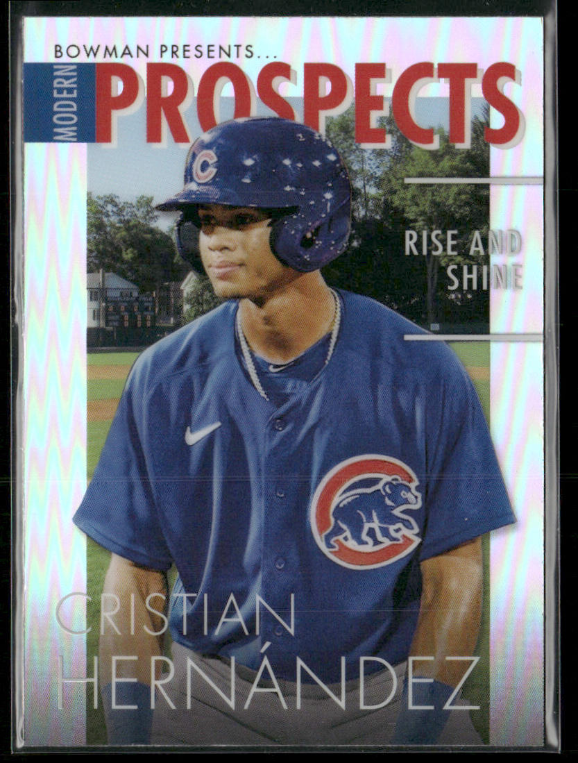Cristian Hernandez 2023 Bowman Modern Prospects #MP-7 Chicago Cubs