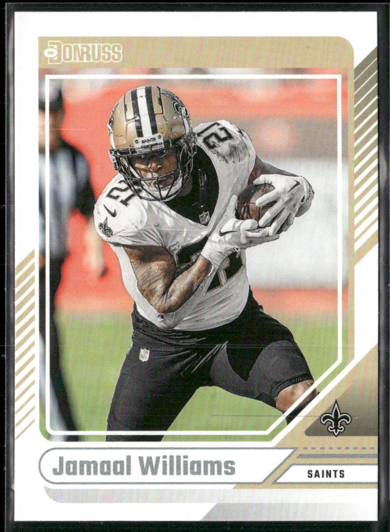 Jamaal Williams 2024 Donruss #221 New Orleans Saints front