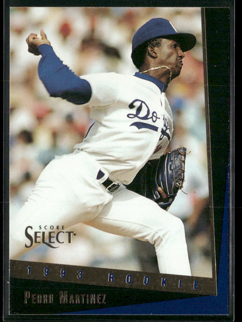Pedro Martinez 1993 Select Rookie & Traded #36T Los Angeles Dodgers