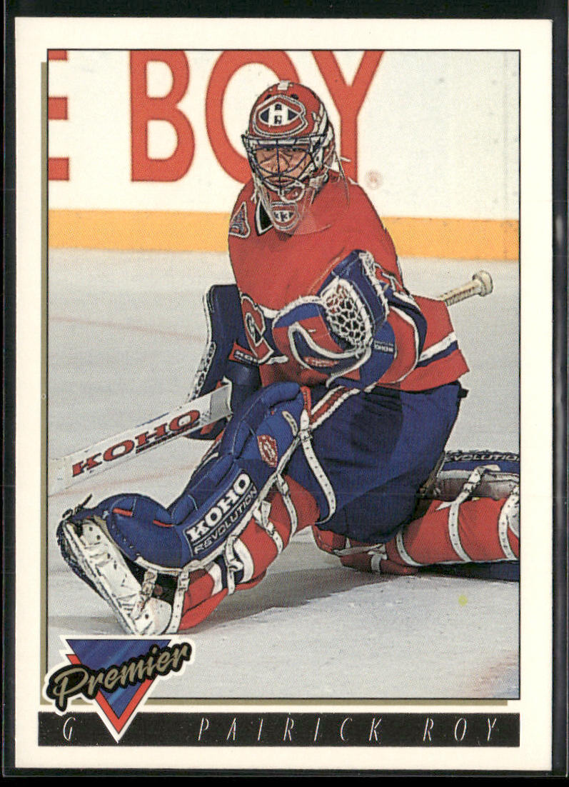 Patrick Roy 1993-94 Topps Premier #1 Montreal Canadiens