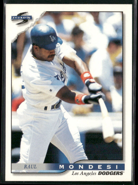 Raul Mondesi 1996 Score #7 Los Angeles Dodgers