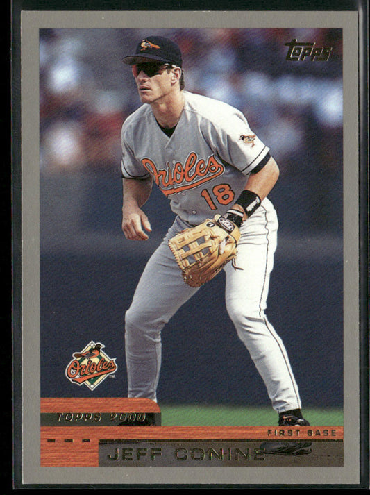 Jeff Conine 2000 Topps #8 Baltimore Orioles front