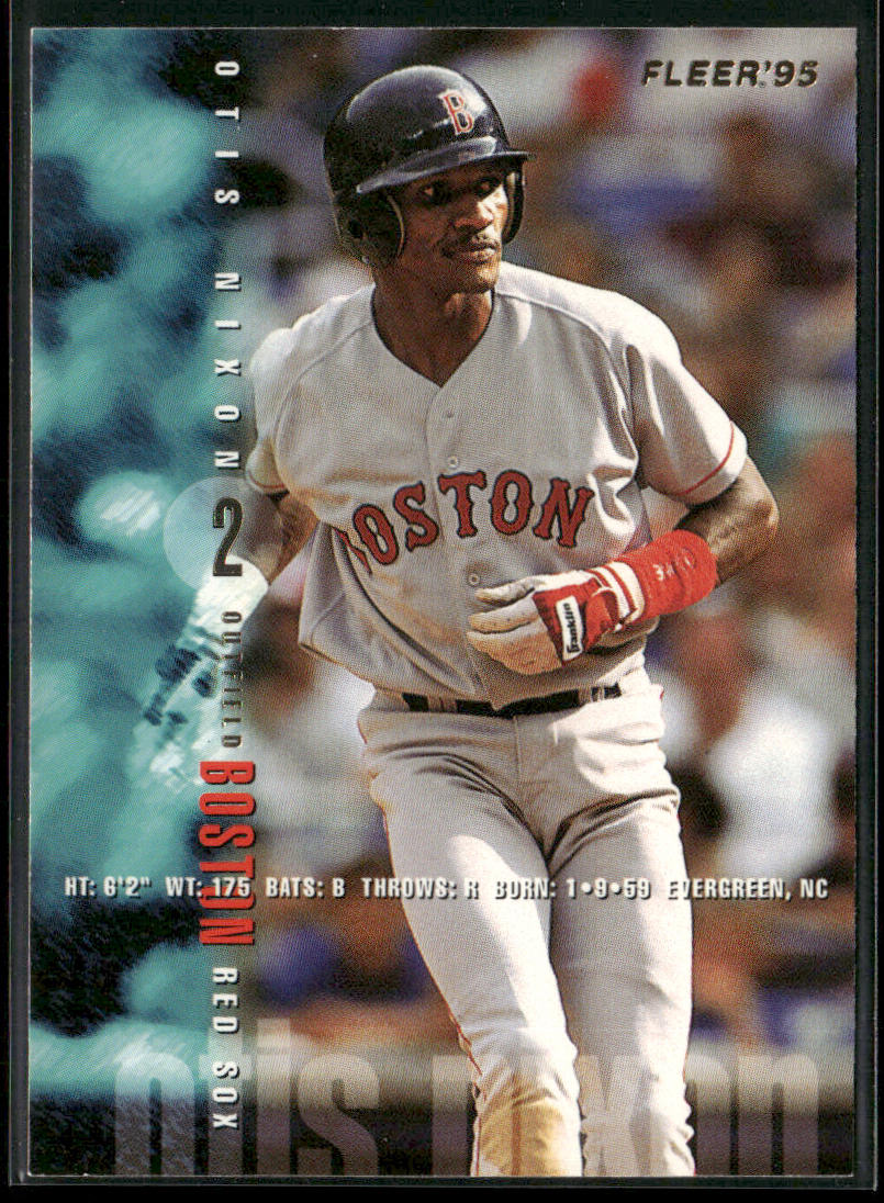 Otis Nixon 1995 Fleer #36 Boston Red Sox