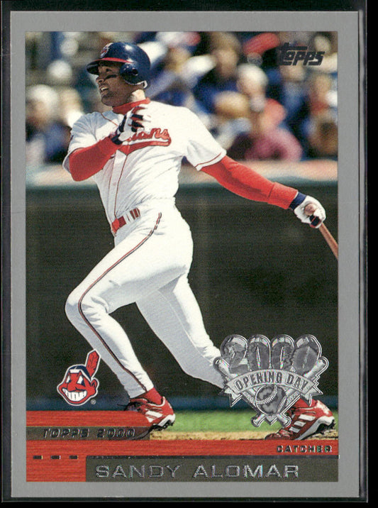 Sandy Alomar 2000 Topps Opening Day #72 Cleveland Indians