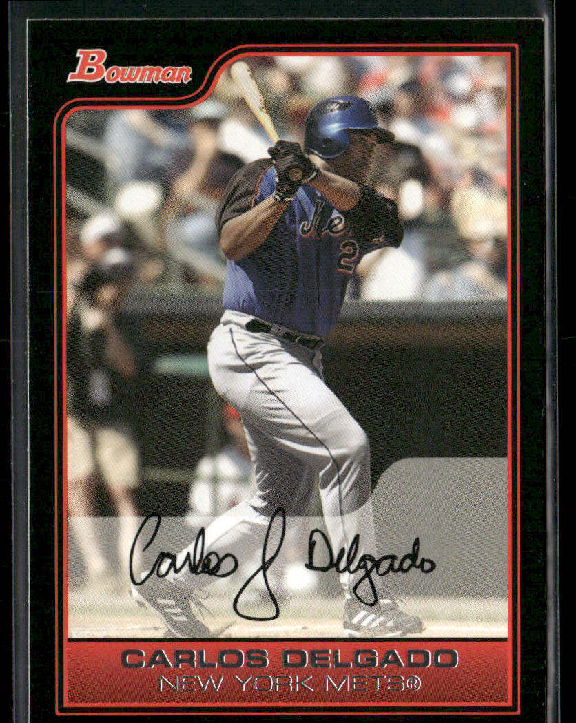 Carlos Delgado 2006 Bowman #95 New York Mets