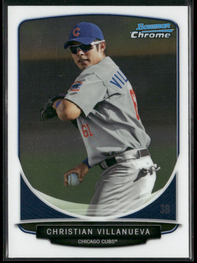 Christian Villanueva 2013 Bowman Chrome Prospects #BCP38 Chicago Cubs