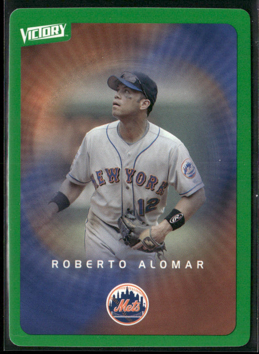Roberto Alomar 2003 Upper Deck Victory Tier 1 Green #53 New York Mets