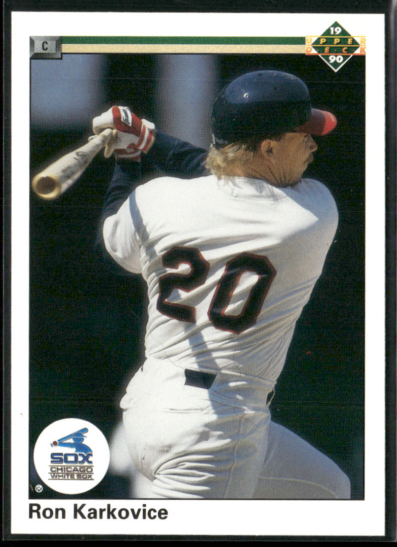 Ron Karkovice 1990 Upper Deck #69 Chicago White Sox