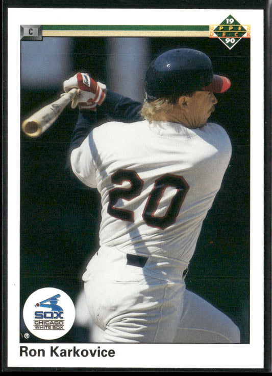 Ron Karkovice 1990 Upper Deck #69 Chicago White Sox