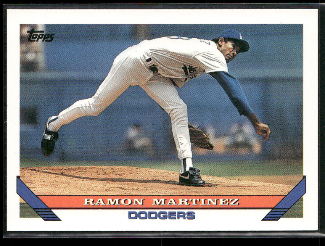 Ramon Martinez 1993 Topps #120 Los Angeles Dodgers