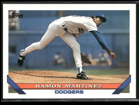Ramon Martinez 1993 Topps #120 Los Angeles Dodgers