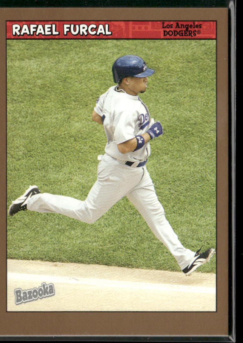 Rafael Furcal 2006 Bazooka Gold Chunks #140 Los Angeles Dodgers