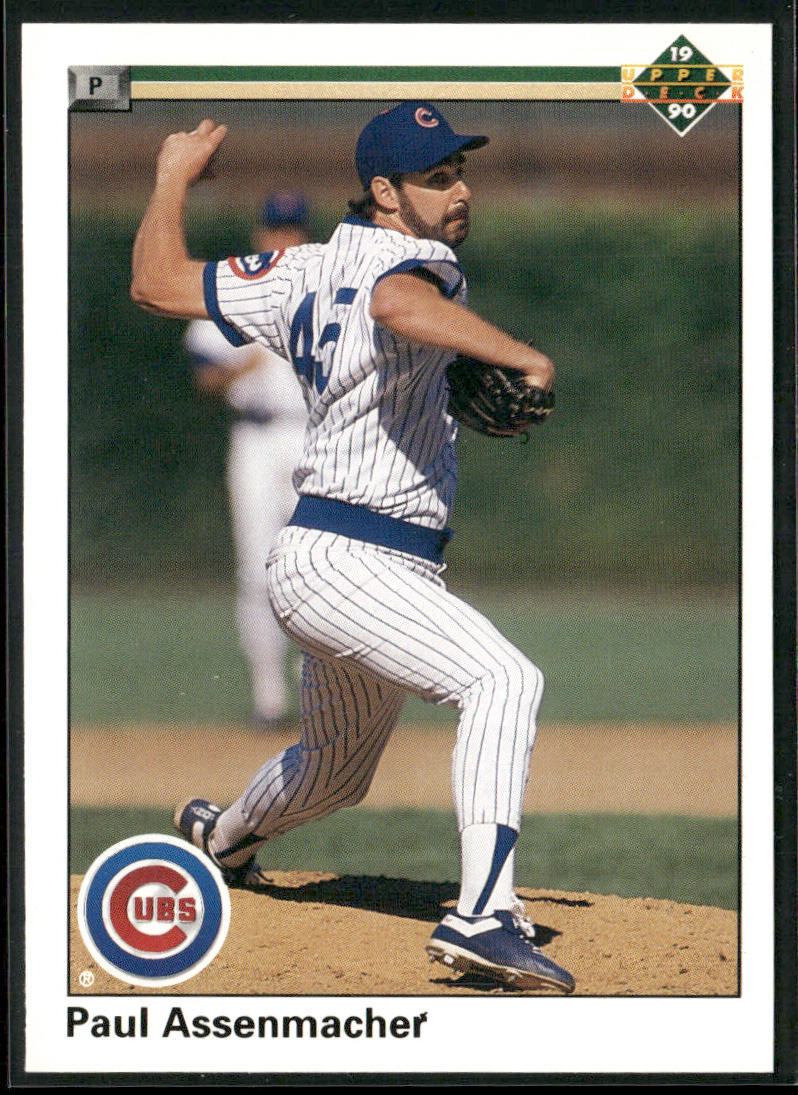 Paul Assenmacher 1990 Upper Deck #660 Chicago Cubs