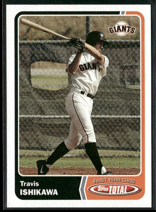 Travis Ishikawa 2003 Topps Total #964 RC San Francisco Giants