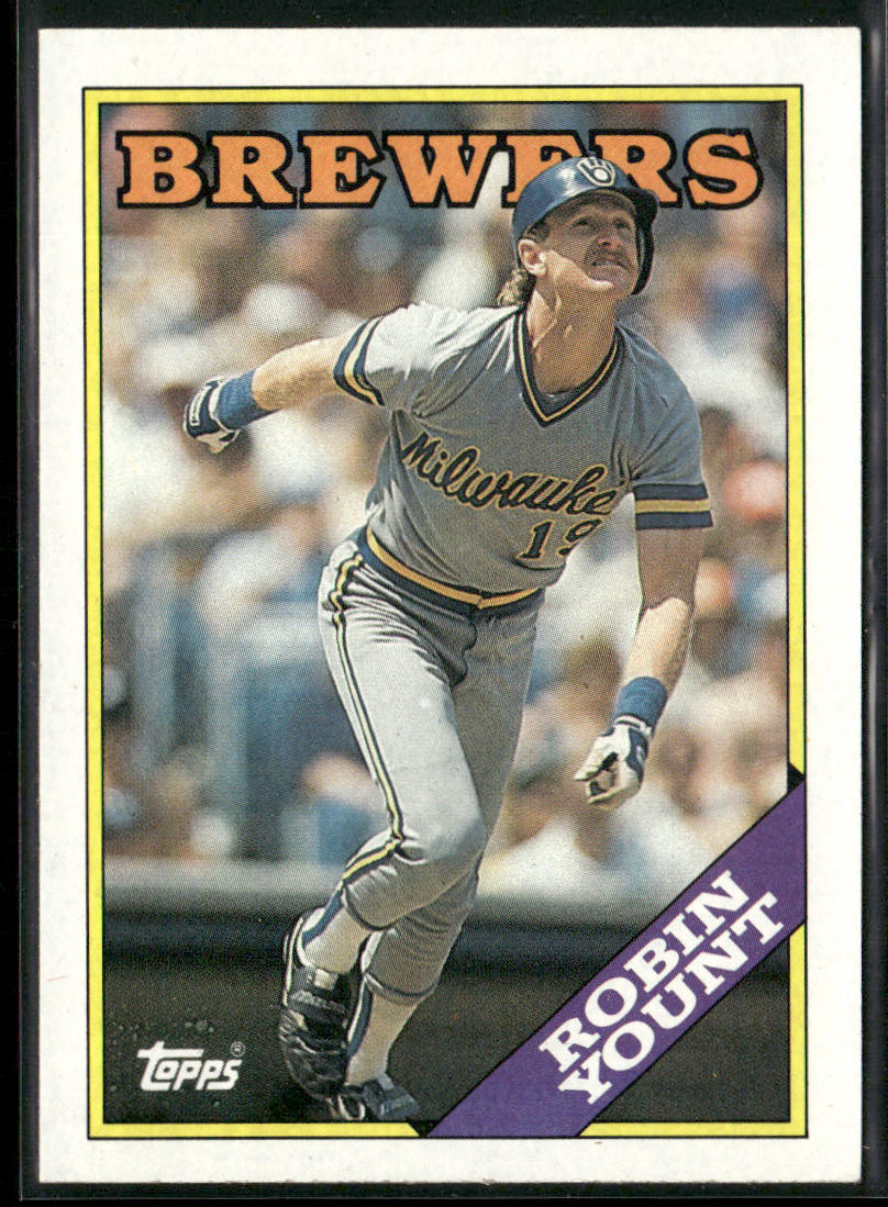 Robin Yount 1988 Topps #165 Milwaukee Brewers