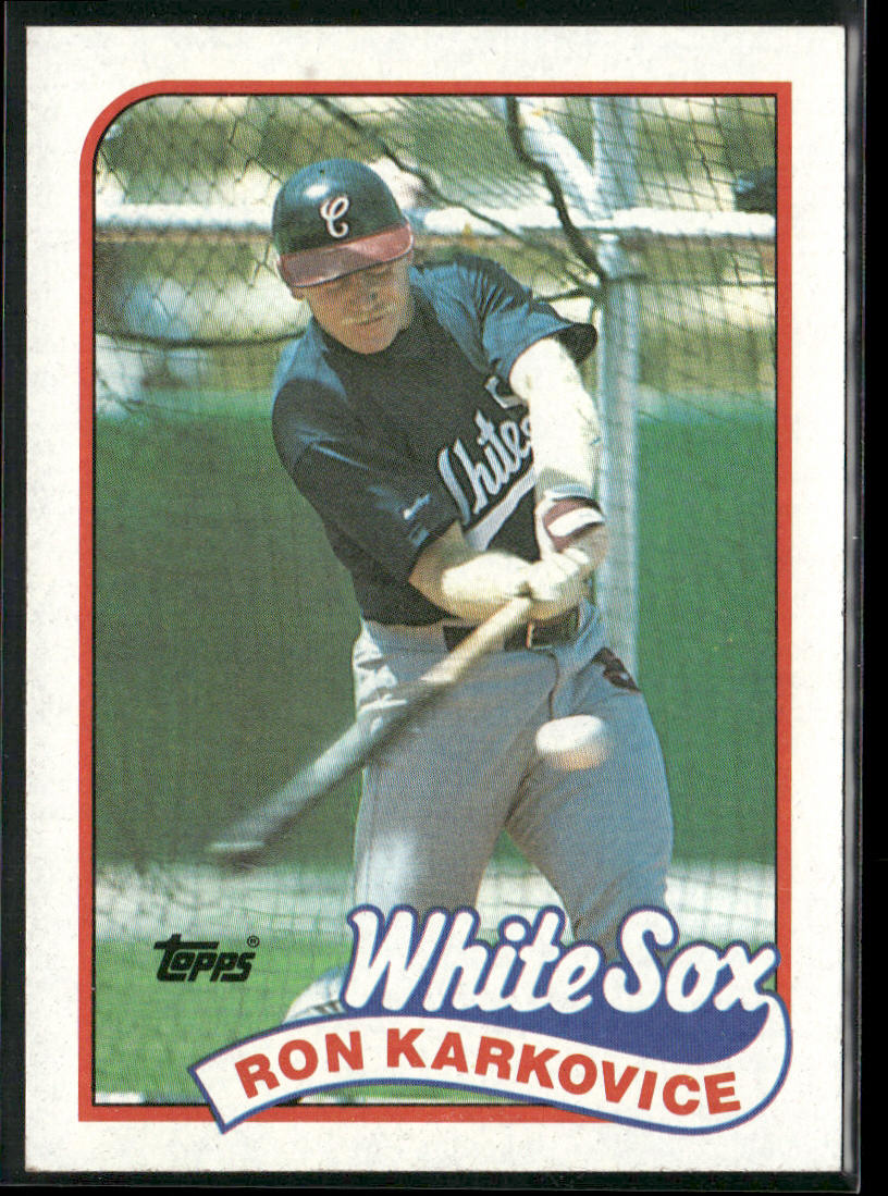 Ron Karkovice 1989 Topps #308 Chicago White Sox