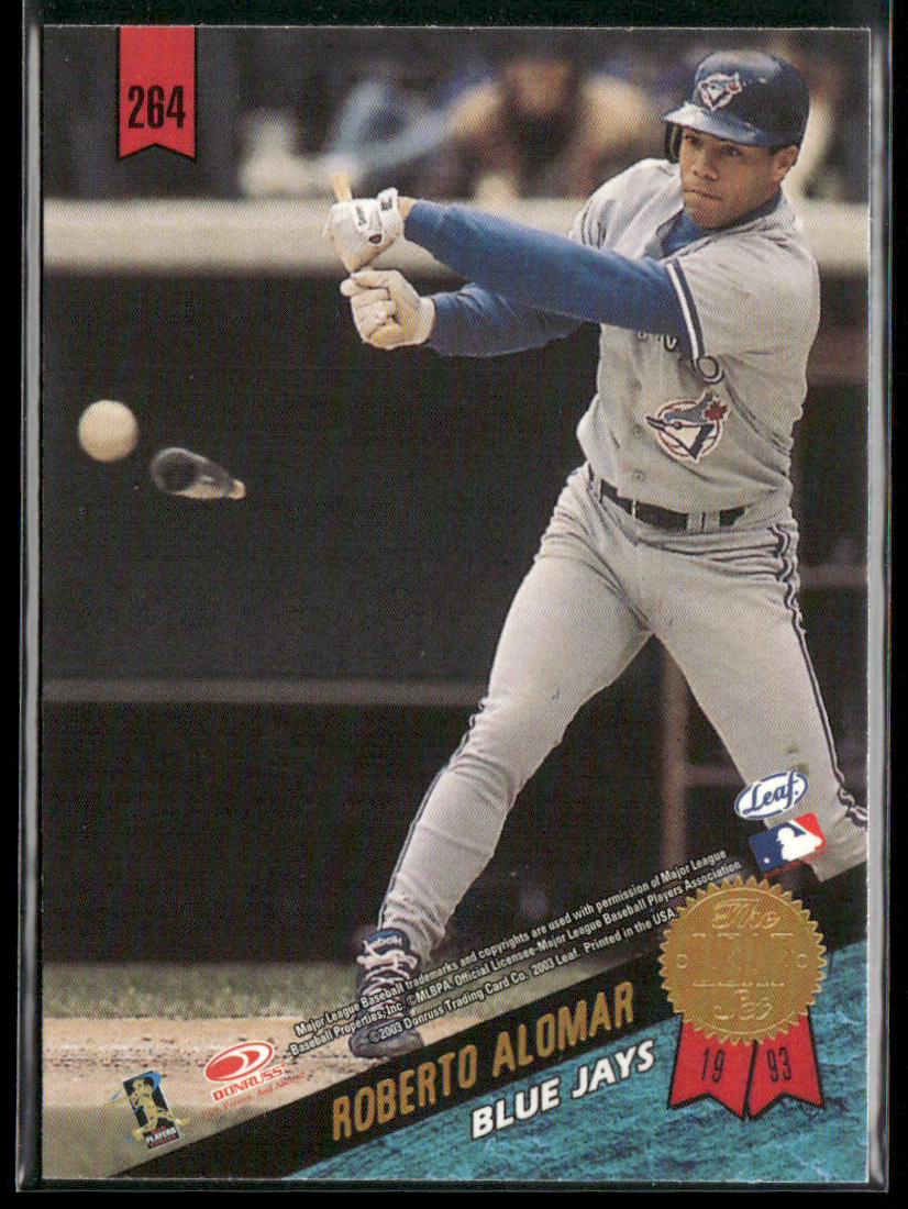 Roberto Alomar 2003 Leaf #264 New York Mets