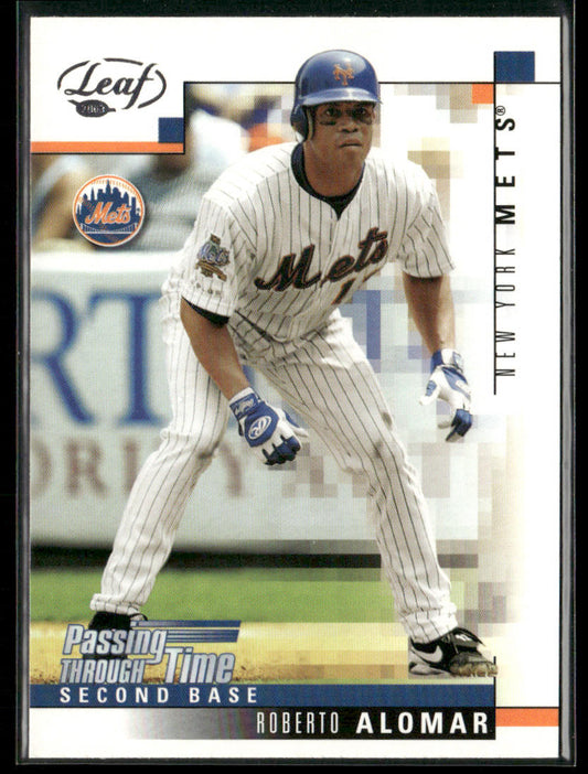 Roberto Alomar 2003 Leaf #264 New York Mets