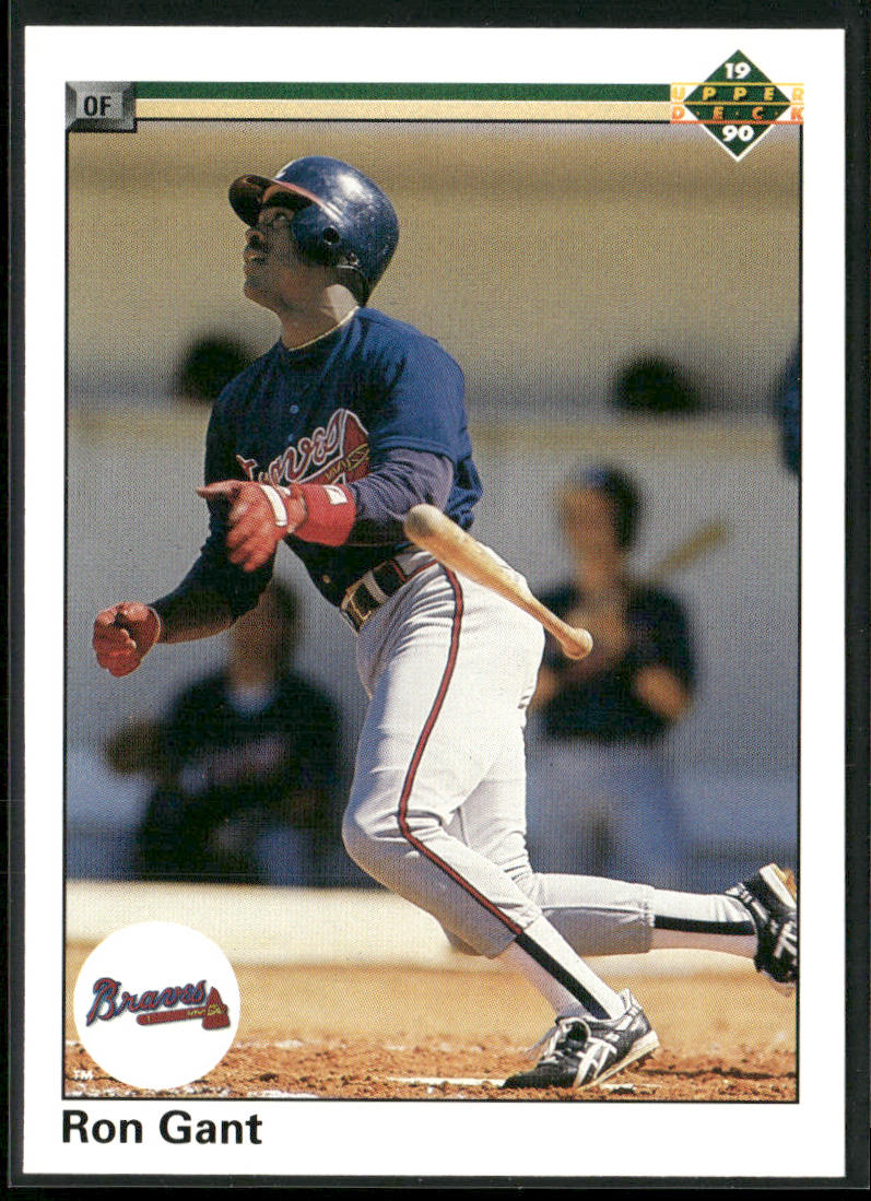 Ron Gant 1990 Upper Deck #232 Atlanta Braves