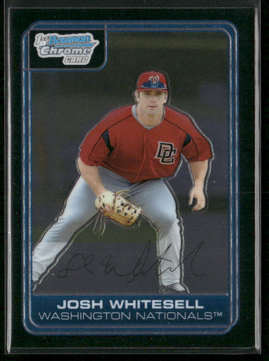Josh Whitesell 2006 Bowman Chrome Prospects #BC105 Washington Nationals