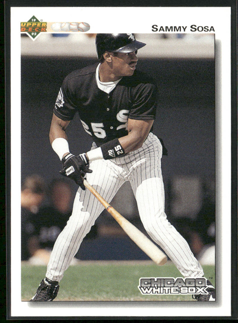 Sammy Sosa 1992 Upper Deck #438 Chicago White Sox