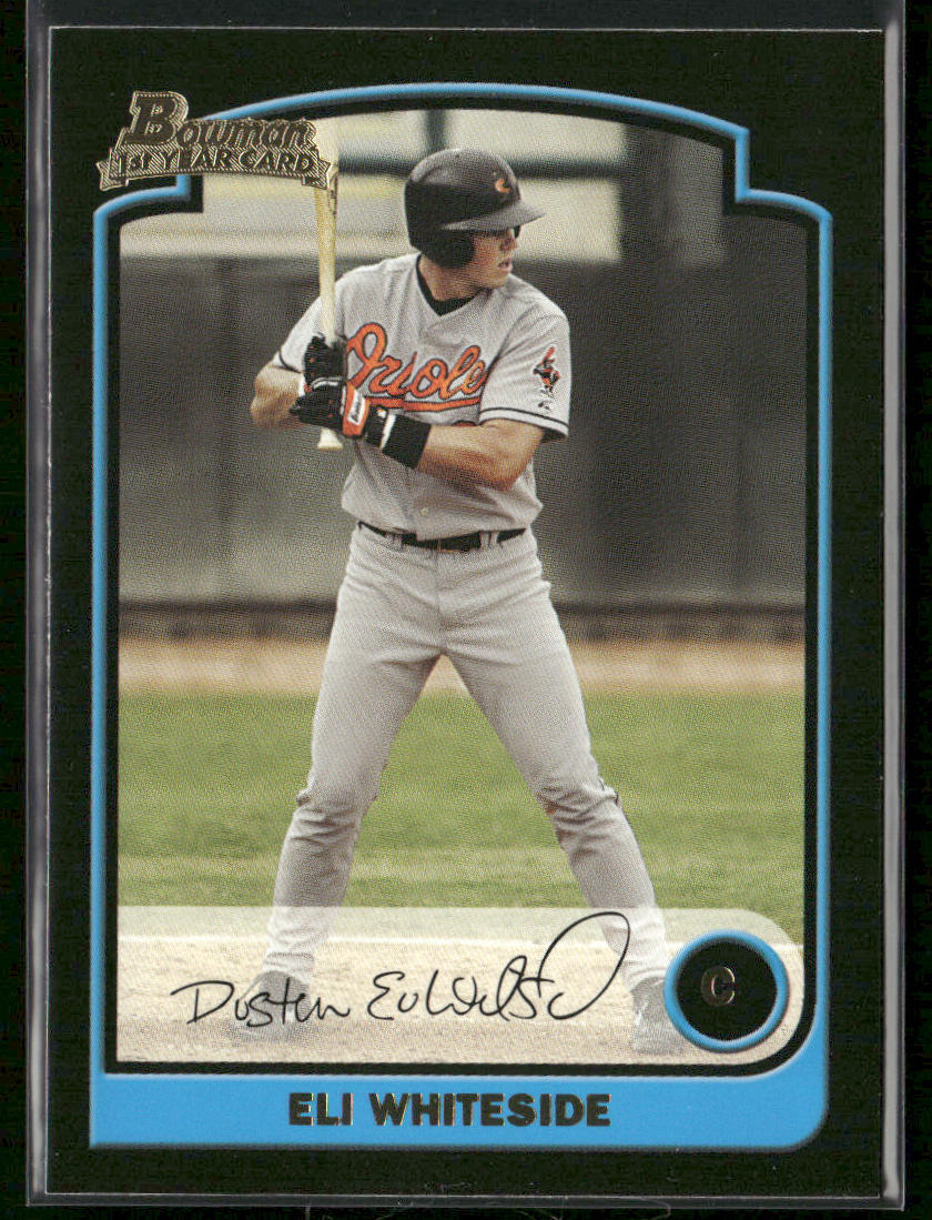 Eli Whiteside 2003 Bowman Gold #323 RC Baltimore Orioles