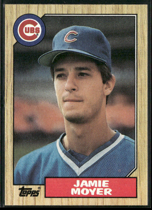 Jamie Moyer 1987 Topps #227 RC Chicago Cubs