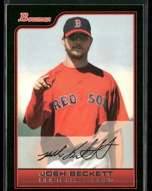 Josh Beckett 2006 Bowman #113 Boston Red Sox