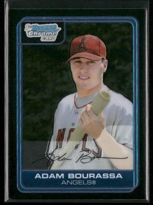 Adam Bourassa 2006 Bowman Chrome Prospects #BC81 Los Angeles Angels