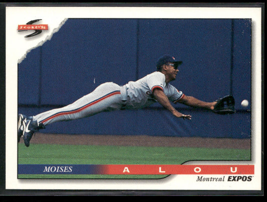 Moises Alou 1996 Score #75 Montreal Expos