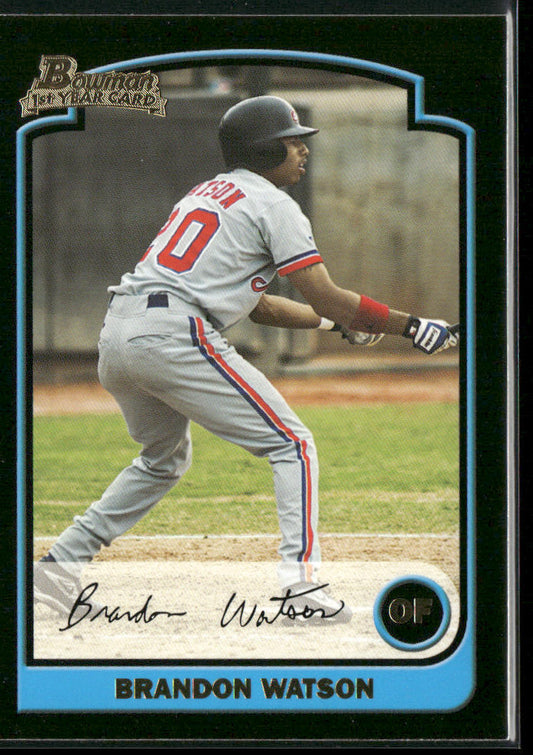 Brandon Watson 2003 Bowman #321 RC Montreal Expos