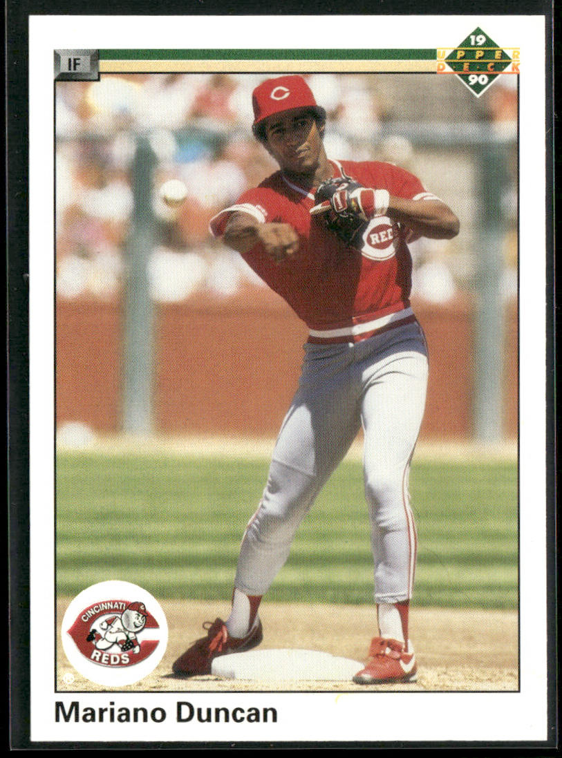 Mariano Duncan 1990 Upper Deck #430 Cincinnati Reds