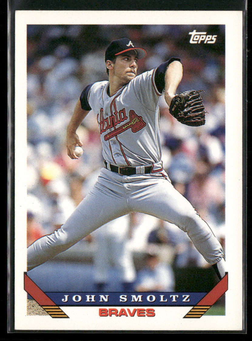 John Smoltz 1993 Topps #35 Atlanta Braves