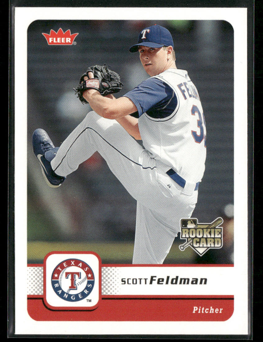 Scott Feldman 2006 Fleer #292 RC Texas Rangers