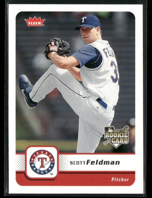 Scott Feldman 2006 Fleer #292 RC Texas Rangers