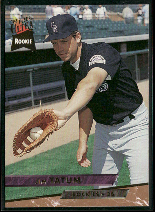 Jim Tatum 1993 Ultra #360 RC Colorado Rockies