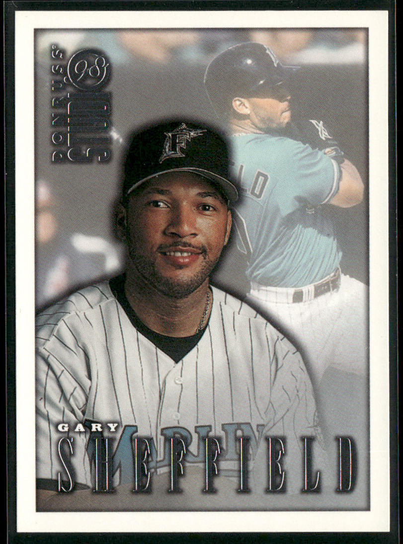 Gary Sheffield 1998 Studio #97 Florida Marlins