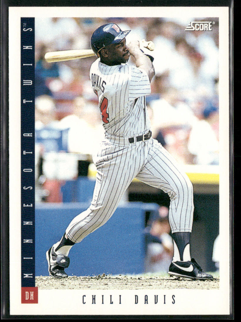 Chili Davis 1993 Score #583 Minnesota Twins