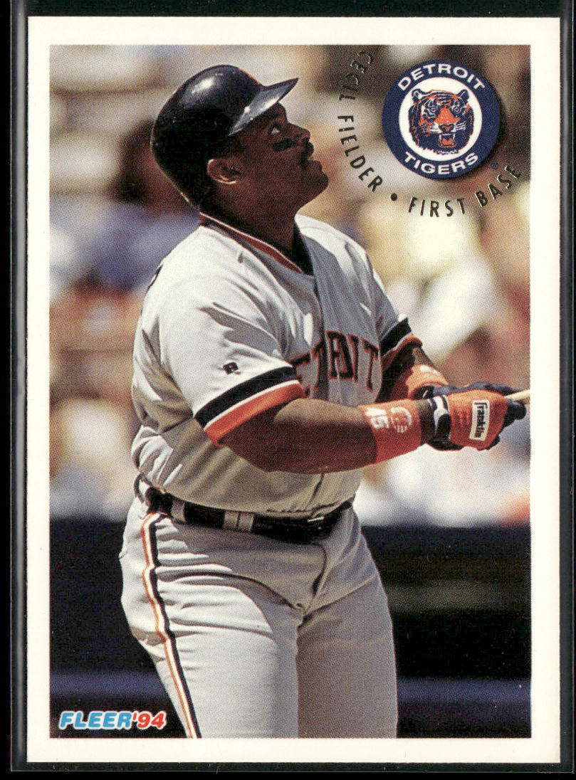 Cecil Fielder 1994 Fleer #128 Detroit Tigers