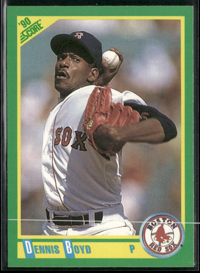 Dennis Boyd 1990 Score #137 Boston Red Sox