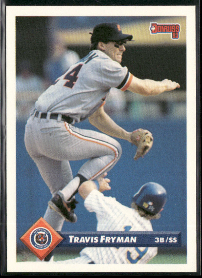 Travis Fryman 1993 Donruss #127 Detroit Tigers