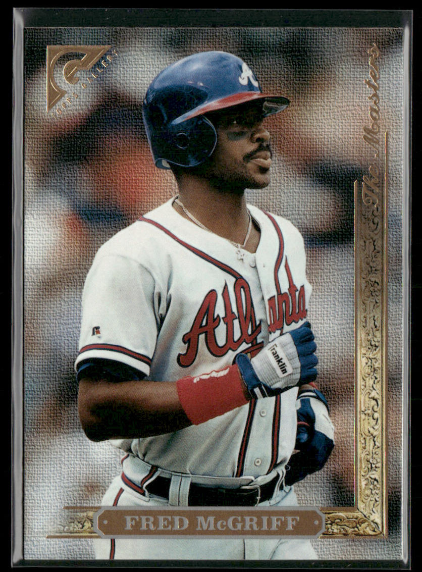 Fred McGriff 1996 Topps Gallery #172 Atlanta Braves