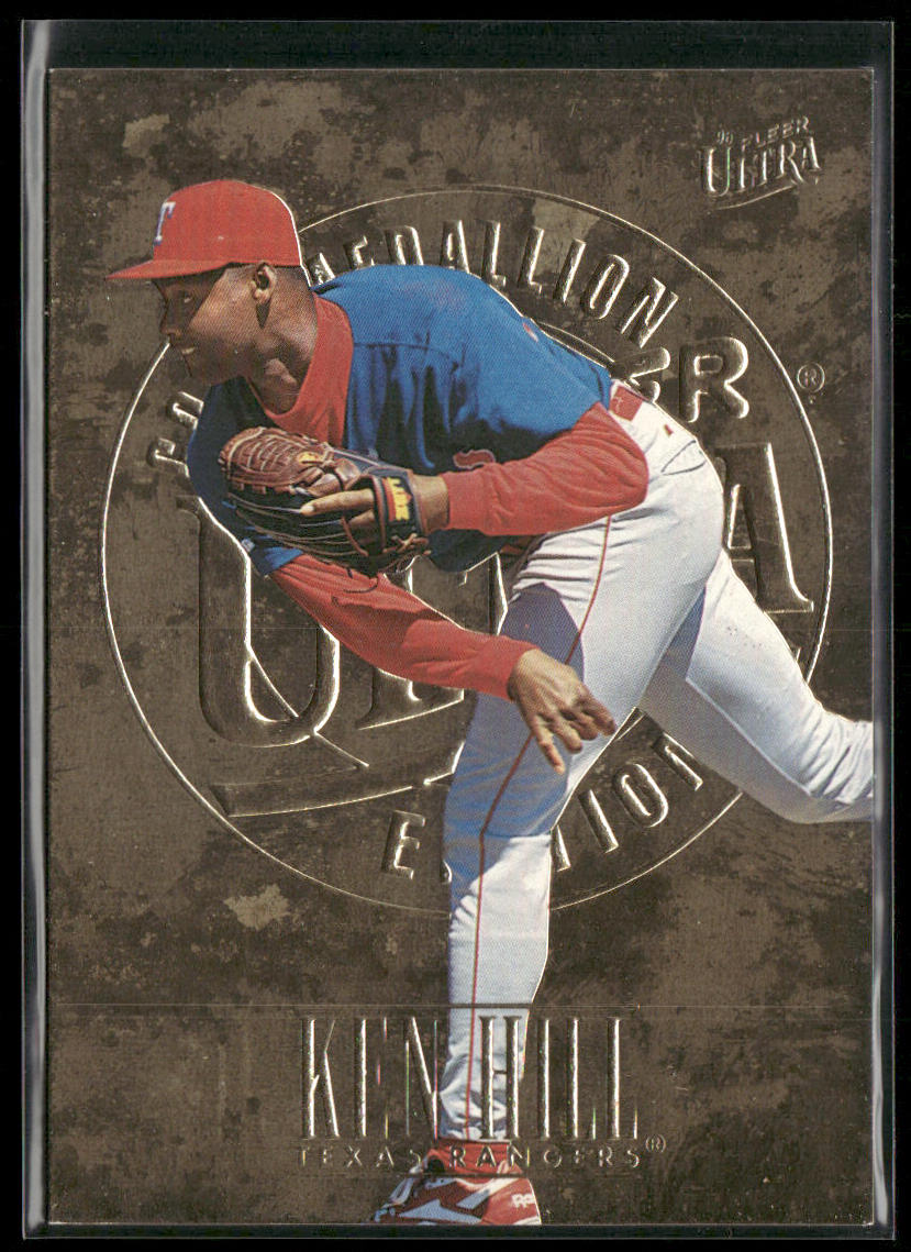 Ken Hill 1996 Ultra Gold Medallion #422 Texas Rangers