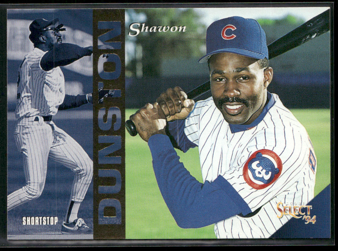 Shawon Dunston 1994 Select #136 Chicago Cubs