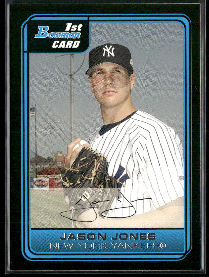 Jason Jones 2006 Bowman Prospects #B71 New York Yankees