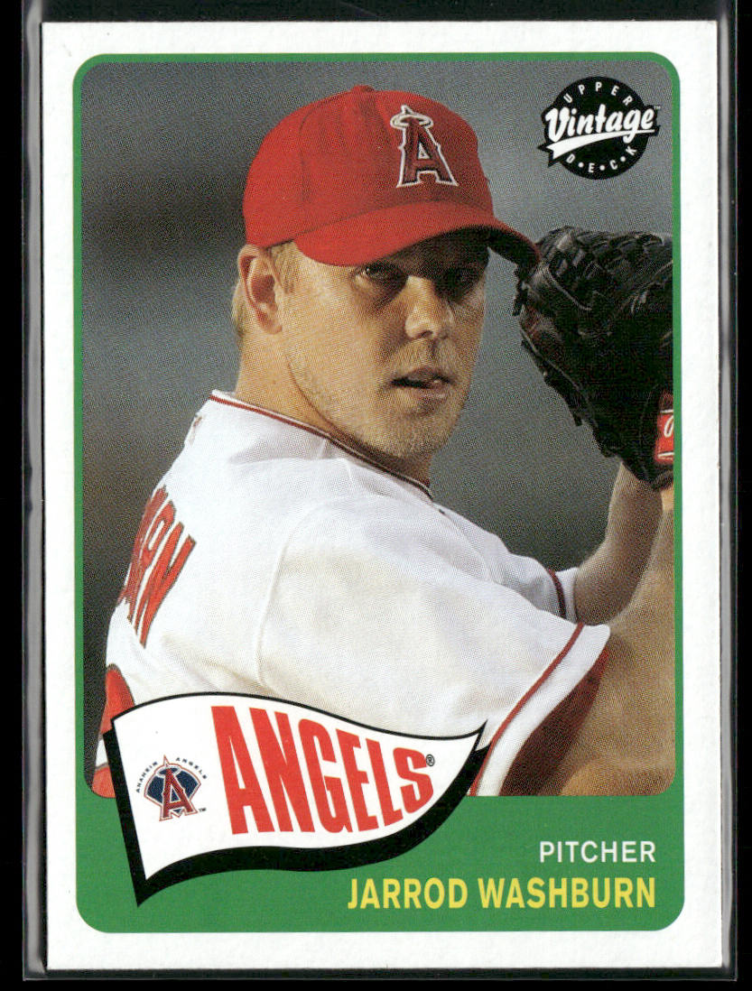 Jarrod Washburn 2003 Upper Deck Vintage #4 Anaheim Angels