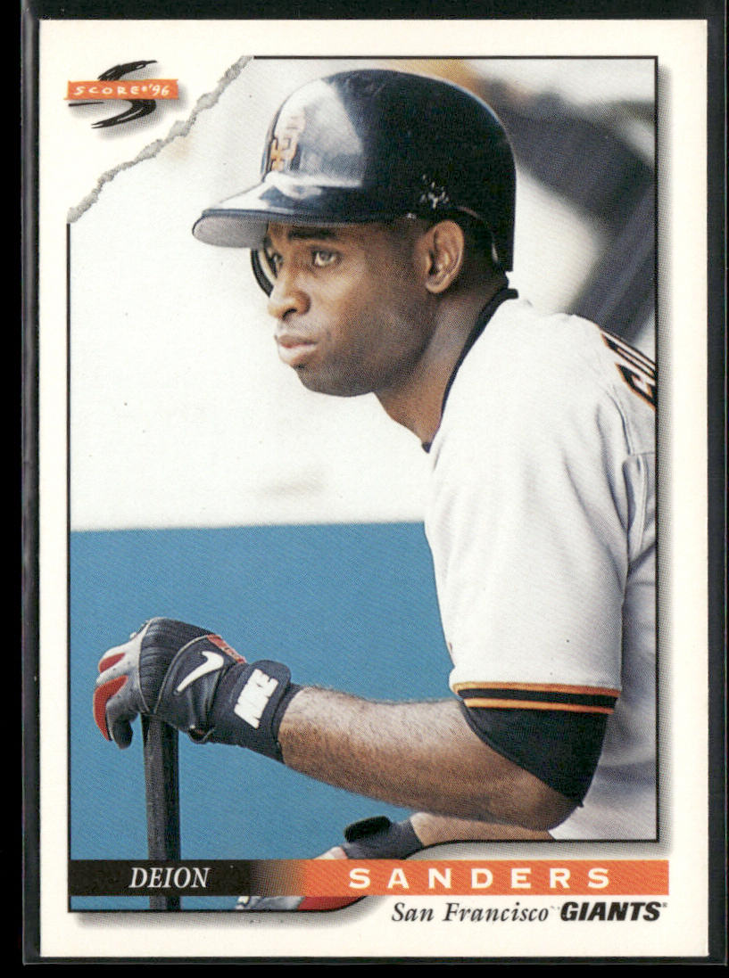 Deion Sanders 1996 Score #18 San Francisco Giants