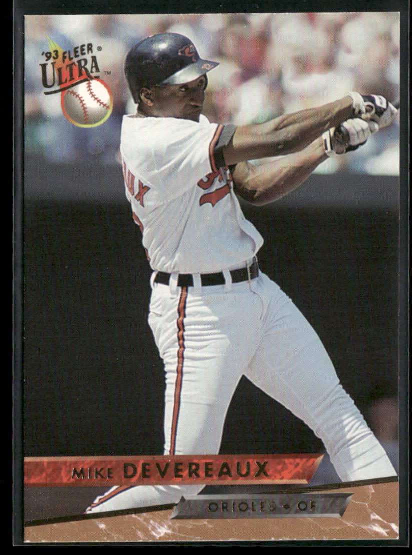 Mike Devereaux 1993 Ultra #493 Baltimore Orioles